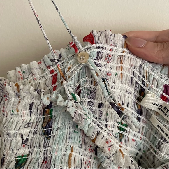 Isabel Marant Étoile Elma Convertible Silk Dress in Ecru - Picture 6 of 16